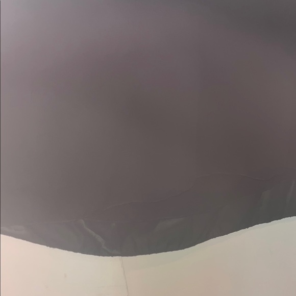 Leo Rossi Women's Black uneven hemmed mini dress with open long sleeve size L - Picture 7 of 11